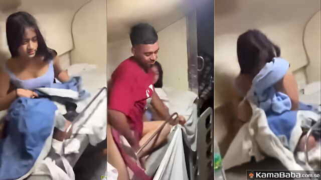 Viral Desi Lovers Caught Having Sex on Moving Train β Leaked Amateur Video